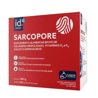 Imagem de Suplemento Alimentar em Pó Sarcopore Sabor Tangerina - 30 sachês - Bio