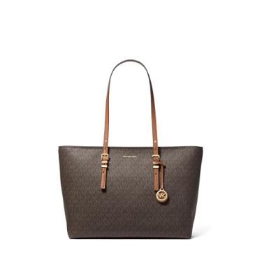 Imagem de Michael Kors Bolsa grande Quinn, Ferragens douradas/marrom/bolota, One Size