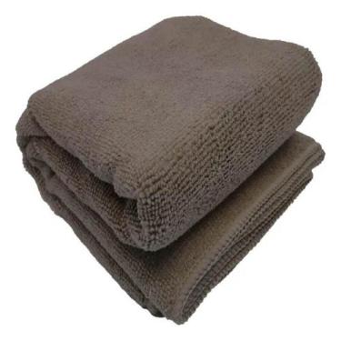 Imagem de Kit Pano Cleaner Microfibra Buettner - 40 cm x 60cm, Marrom