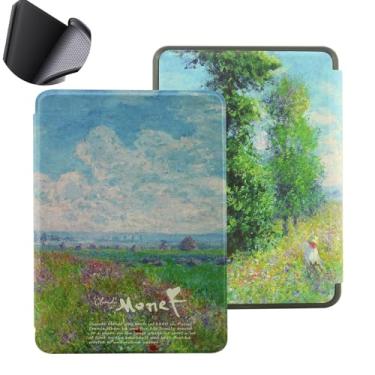 Imagem de GUKSRASO Capa para 6" Kindle Paperwhite 5º/6º/7º (2012-2015 Modelo: EY21/DP75SDI) - Material TPU Macio com Função de Hibernação/Ativação Automática Inteligente