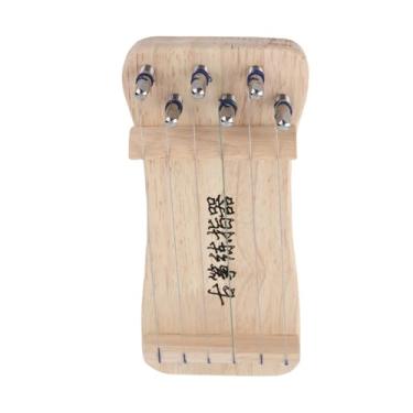 Imagem de Treinador de Finger Guzheng, Mini Mini Musical Instrument de Mini Mini-Finger Twitter Tool Trente Guzheng Treinador para Iniciantes para Iniciantes