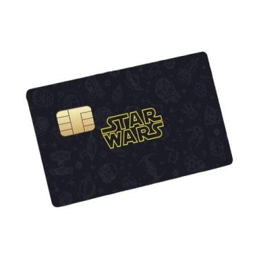 Imagem de Conjunto De 4 Películas Adesivas 3D De Star Wars Para Cartão De Crédit