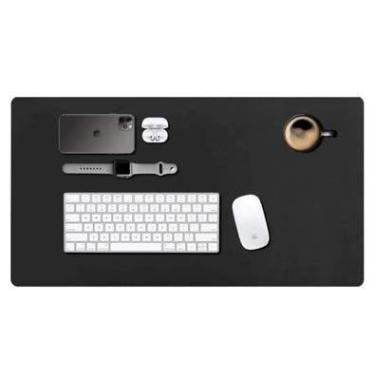 Imagem de Mouse Pad M3m, Grande, Desk Pad, Tapete De Mesa Gamer Office, Fácil Deslize, Antiderrapante, 120x60cm, Preto