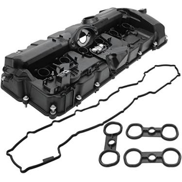 Imagem de Bapmic 11127552281 Capa de válvula de motor com juntas e parafusos para BMW E82 E90 E70 128i 328i 528i X3 X5 Z4
