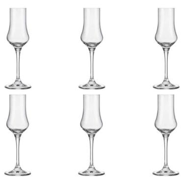 Imagem de Conjunto de 6 Taças de Cristal para Grappa 100ml Classic - Oxford