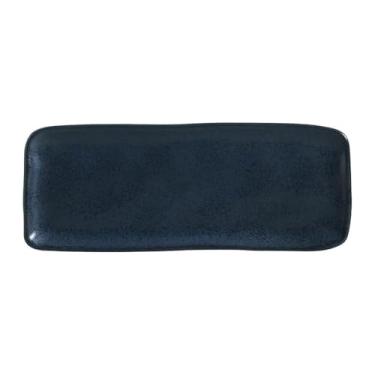 Imagem de Porto Brasil Conjunto com 4 Travessas Retangular Média Orgânico Night Blue