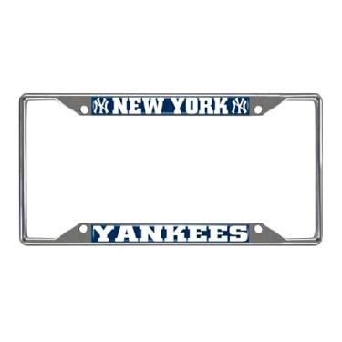 Imagem de FANMATS 26658 MLB - Moldura para placa de licença New York Yankees