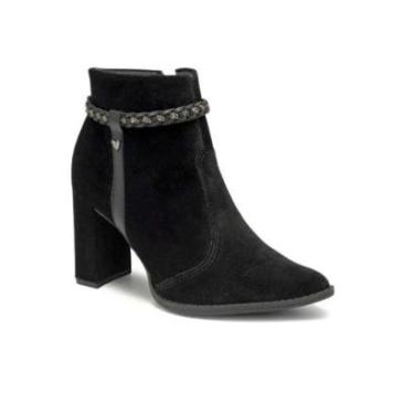 Imagem de Bota Mississipi de Cano Curto Preta Feminina ME542-Feminino