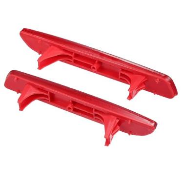 Imagem de Edinstry Lente refletora traseira esquerda e direita vermelha compatível com Honda CR-V 2010–2011, OEM # 33505-SWA-J01 33555-SWA-J01 (pacote com 2, plástico)