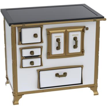 Imagem de Fogao a Lenha Venax GII n 2 Renaissance Premium Branco SD