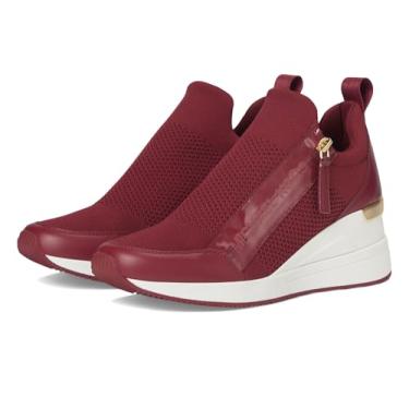 Imagem de Michael Kors Tênis feminino Willis Wedge Trainer, Amora, 36