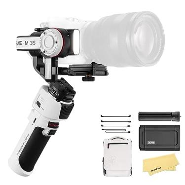 Imagem de ZHIYUN Estabilizador Gimbal Crane M3S Combo Para Smartphone, Câmera Dslr Mirrorless, De Ação, 3 Eixos, Iphone, Gopro, Sony, Canon, Nikon, Fujifilm, Panasonic, Sigma