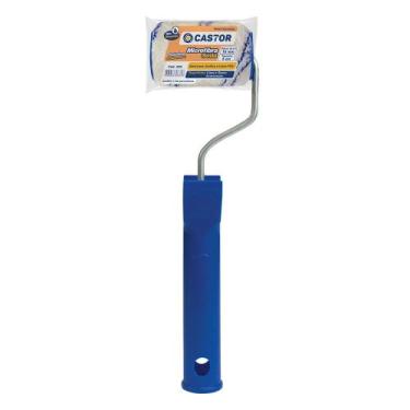 Imagem de Rolo para pintura Lã Microfibra Seda 10MMx05CM c/cabo - Castor