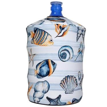 Imagem de Capa para Galão de Água 20L  Invertido Estampa 002 Peixes - TASS