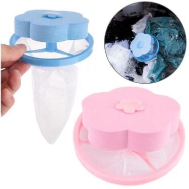 Imagem de Filtro Coletor Flutuante De Detritos Para Maquina De Lavar Modelo Flor