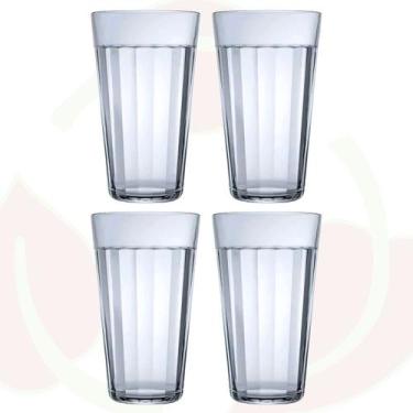 Imagem de 4 Copo de Vidro Long Drink Americano 450ML Nadir Bebidas - NADIR FIGUE