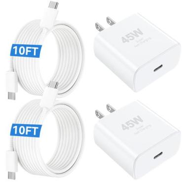 Imagem de Carregador Vilive de 45 W de carregamento rápido para iPhone 16 Pro Ma