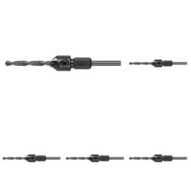 Imagem de Conjunto de Brocas e Escareadores DEWALT DW2712 No. 10 (5 Peças)