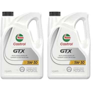 Imagem de Óleo de Motor Castrol GTX Ultraclean 5W-30 Sintético 5L x2