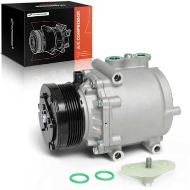Imagem de A-Premium Compressor De Ar Condicionado Premium Com Embreagem Compatível Ford Explorer Expedition E-150 E-250, Lincoln Navigator Town Car, Mercury