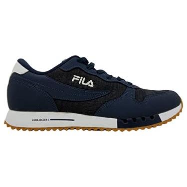 Imagem de Tênis Euro Jogger Sport, Fila, Masculino, Marinho/Branco, 37
