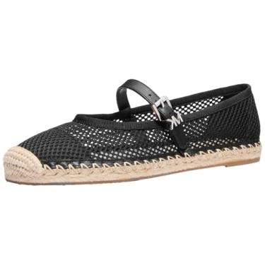 Imagem de Michael Kors Alpargata feminina de balé Lynn, Preto, 36
