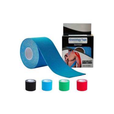 Imagem de Fita cinesiológica, fisioterapia, recuperação, multicolorida - Lightbe