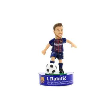 Imagem de Estatueta FCB Rakitic colecionável de 11 cm com suporte e bolsa - Ligh