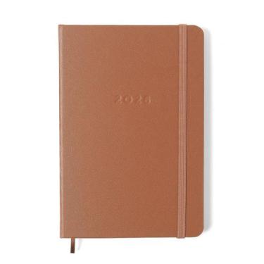 Imagem de Agenda Planner Semanal Anotações 2026 14x21cm Clássica Caramelo Cicero