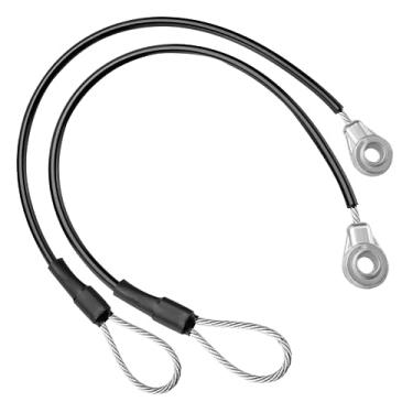 Imagem de Bularie Cabos de porta traseira M159508 compatíveis com veículo utilitário John Dee re Gator M TE TH TX XUV HPX615E XUV865R XUV855M XUV835E HPX615E, Gators Parts Cabos de equipamento de porta