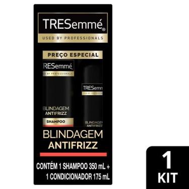 Imagem de Kit Tresemmé Blindagem Antifrizz Shampoo 350ml + Condicionador 175ml