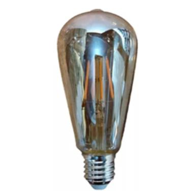 Imagem de Lampada Led Filamento Vintage Retro Fume St64 E27 4W