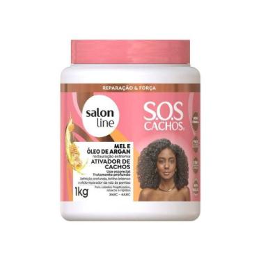 Imagem de Ativador Capilar Salon Line Condicionador Sos Mel E Oleo De Argan 1kg