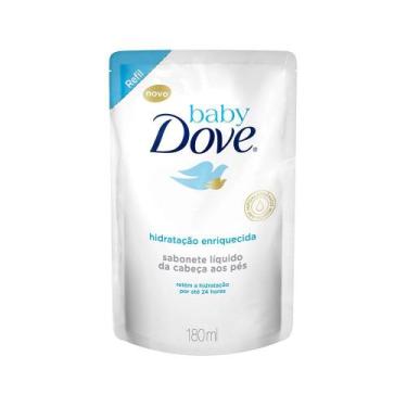 Imagem de Sabonete Líquido Infantil Dove Baby Hidratação Enriquecida Refil 180ml