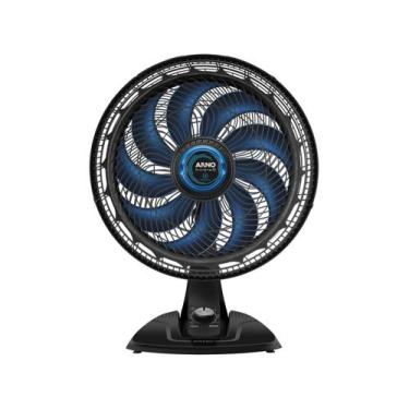 Imagem de Ventilador de Mesa de Mesa Arno X-Treme 9 Repelente VE95 40cm 9 Pás 3 
