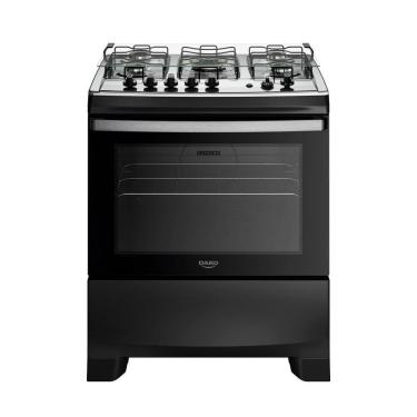 Imagem de Fogão 5 Bocas Dako Supreme Mesa de Inox e Timer Bivolt - Preto