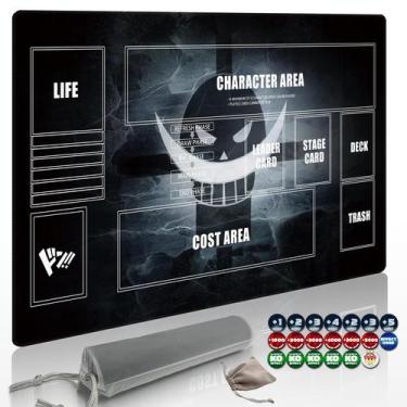 Imagem de Playmat Extalas para jogo de cartas de uma peça com bolsa de armazenam