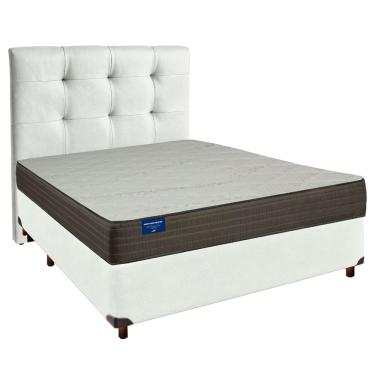 Imagem de Cama Box + Colchão Casal D33 Orthotech Inducol + Cabeceira Estofada