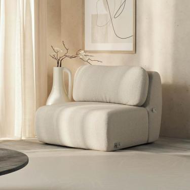 Imagem de Sofá Modular 100cm sem Braço Orla CabeCasa MadeiraOriginals - CabeCasa