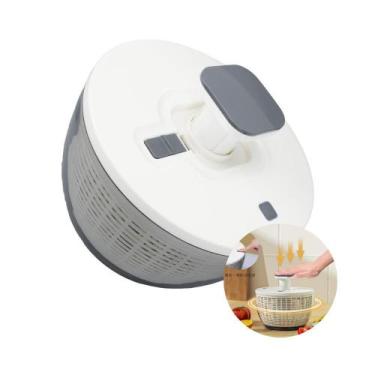 Imagem de Centrifuga Para Salada Com Botão Acionador Inteligente 26cm Uteall