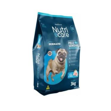 Imagem de Ração Premiatta Nutricare Dermato Pele Sensivel Cães Raças Pequenas 3k
