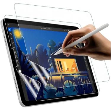 Imagem de TMahhbid 2 peças de protetor de tela fosco para Samsung Galaxy Tab S10 FE/Tab S9 FE 5G 27.7 cm, protetor de tela fosco antibrilho de papel, desenho, escrita com a caneta Stylus como em papel