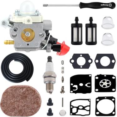 Imagem de FS56RC Carburetor Kit for FS70 FS56 FS70R KM56 FS40 FC70 FS50 FS56C FS70C FS40C KM56RC KM56C KN56 FC56 FS50C HT56C FC56C HT56 Trimmer Weedeater Parts for Zama C1M-S267A 4144 120 0608