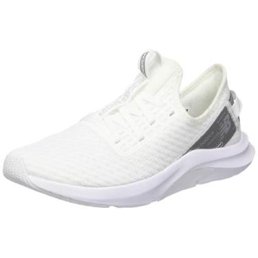 Imagem de New Balance Tênis feminino DynaSoft Nergize Sport V2 Cross Trainer, Branco/branco/cinza quartzo, 7.5