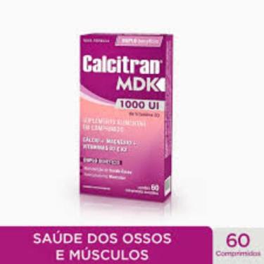 Imagem de Calcitran Cálcio MDK 1000UI 60 comprimidos - apsem