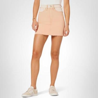 Imagem de HUDSON Minissaia feminina Viper, Rosa/areia, 30