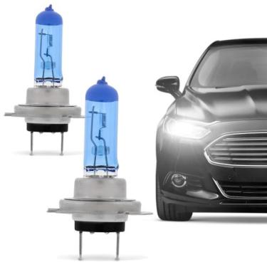 Imagem de Lâmpada H7 55w 12v Super Branca Velox 8500k Par