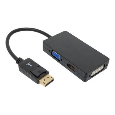 Imagem de Adaptador Displayport Hdmi/dvi/vga 3x1
