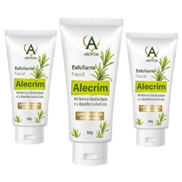 Imagem de "Kit Esfoliante Calmante Facial 60 gr Alecrim (3 unidades) - Arovida