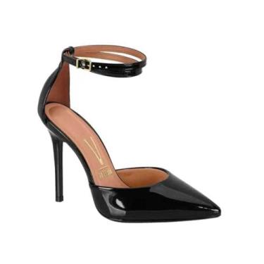 Imagem de Sapato Feminino Vizzano Scarpin Verniz Preto 37